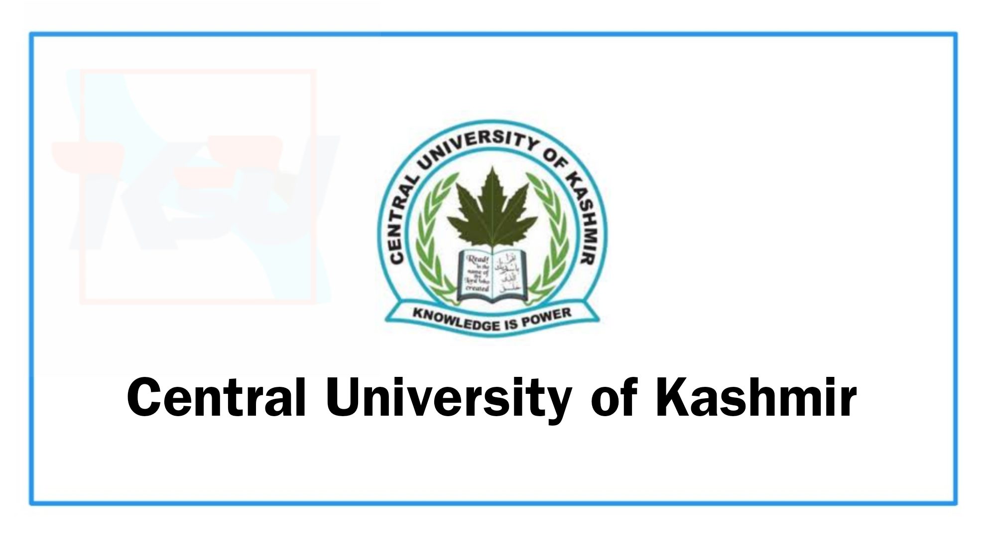 central university of kashmir