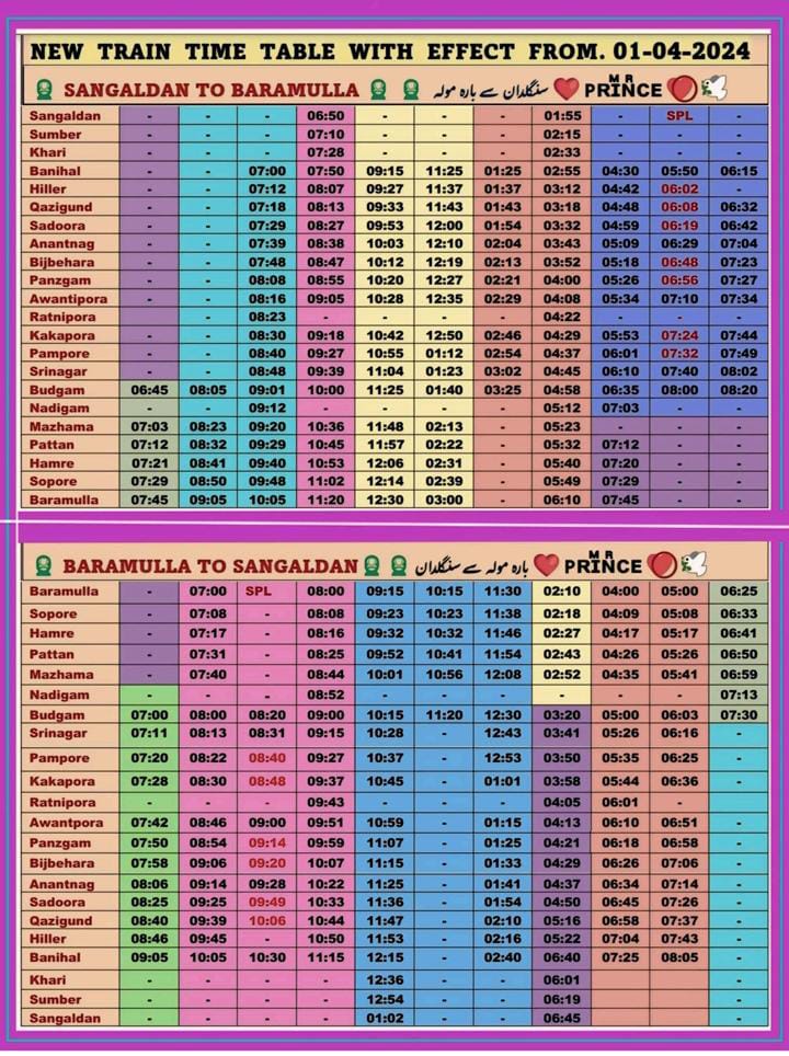 kashmir train timetable 2024 1